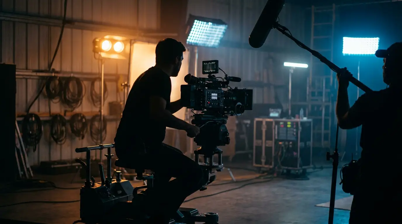 Producción audiovisual: Rodaje profesional