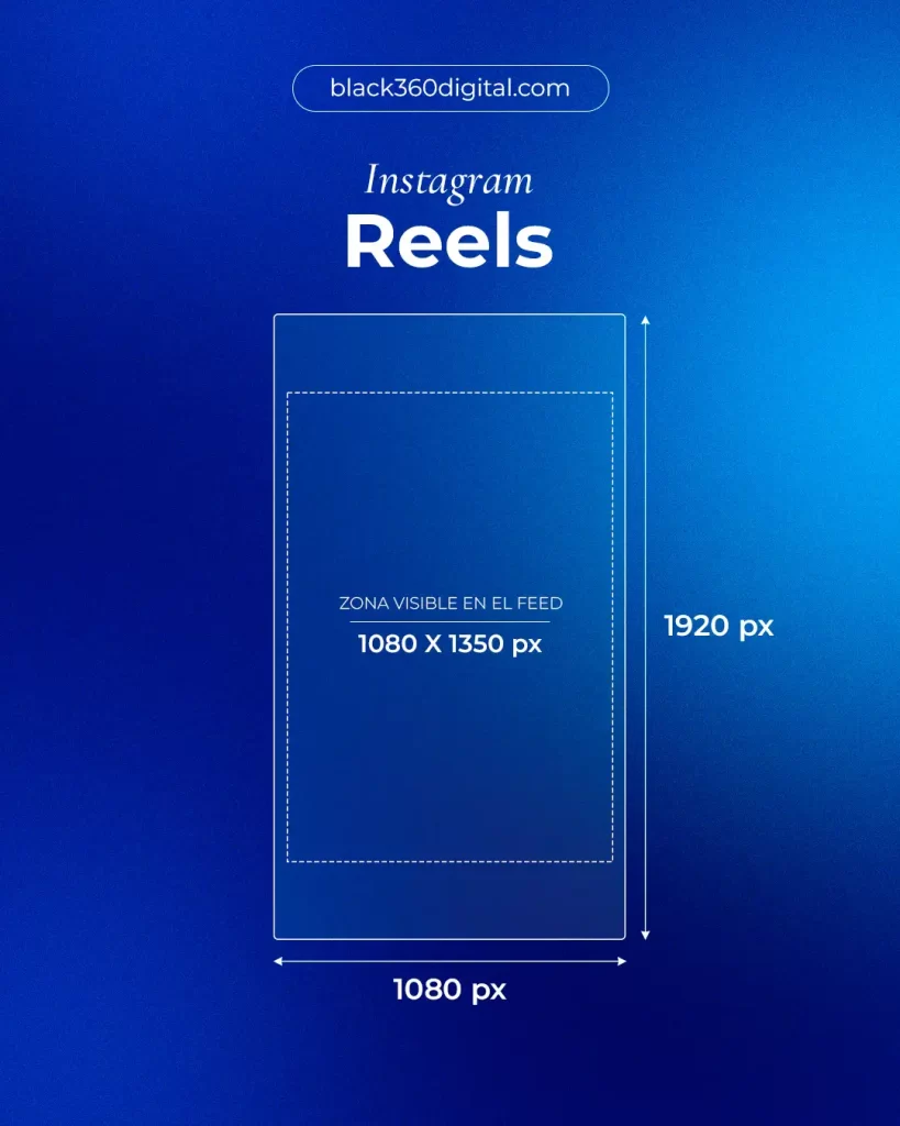 Reels - Medidas para Instagram